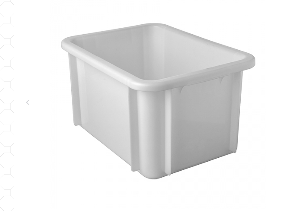 Bac empilable 39,5x29,5xH21,5cm